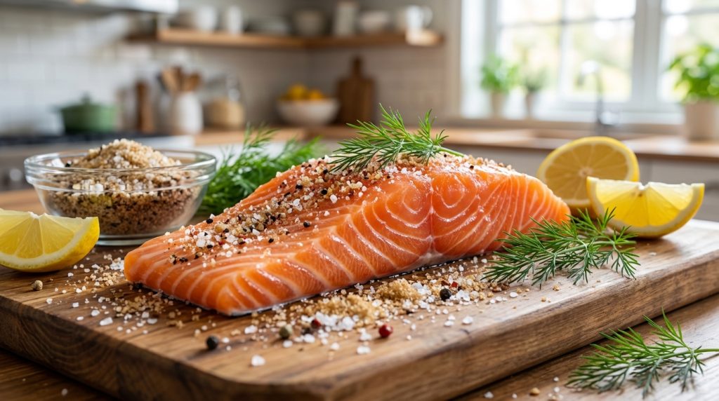 découvrez notre recette facile et délicieuse pour préparer un saumon gravlax maison, un plat raffiné qui impressionnera vos invités.