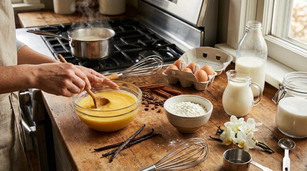 découvrez comment préparer une crème pudding vanille maison délicieuse et facile avec notre recette simple et rapide, idéale pour régaler toute la famille.