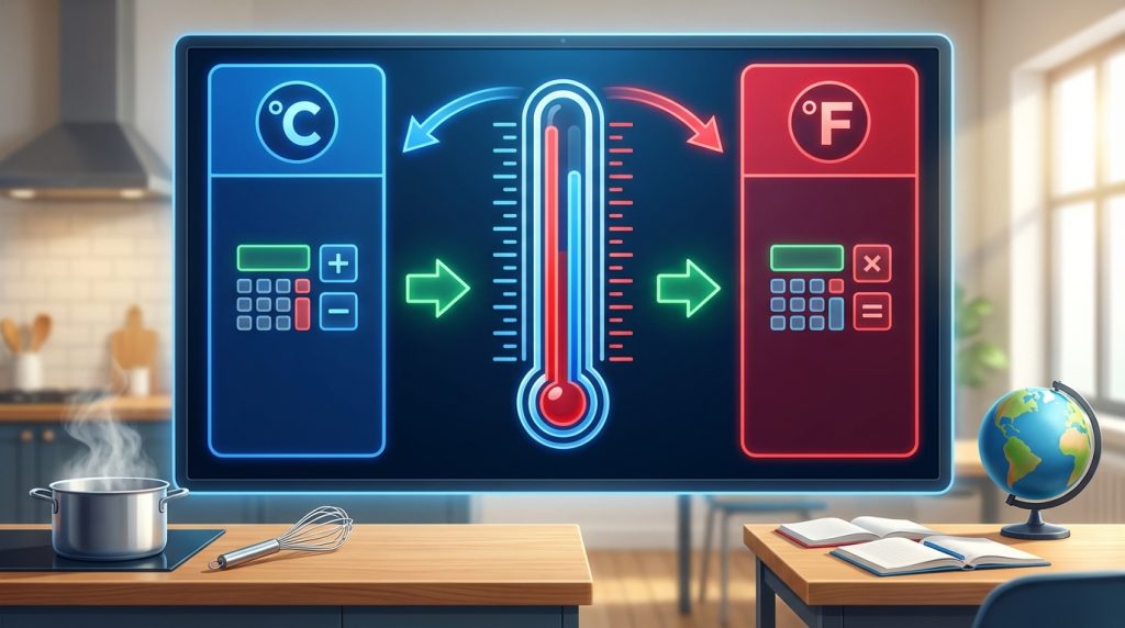 apprenez à utiliser facilement un tableau de conversion entre degrés celsius et fahrenheit pour convertir rapidement les températures.