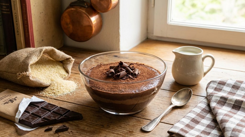 découvrez la recette facile et gourmande du gâteau de semoule au chocolat façon yabon, un dessert onctueux et rapide à préparer pour toutes les envies sucrées.