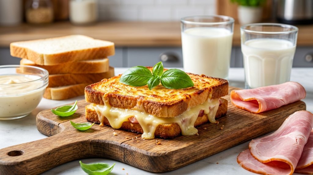 découvrez une recette simple et rapide pour préparer un croque monsieur parfait, croustillant et savoureux en quelques minutes.