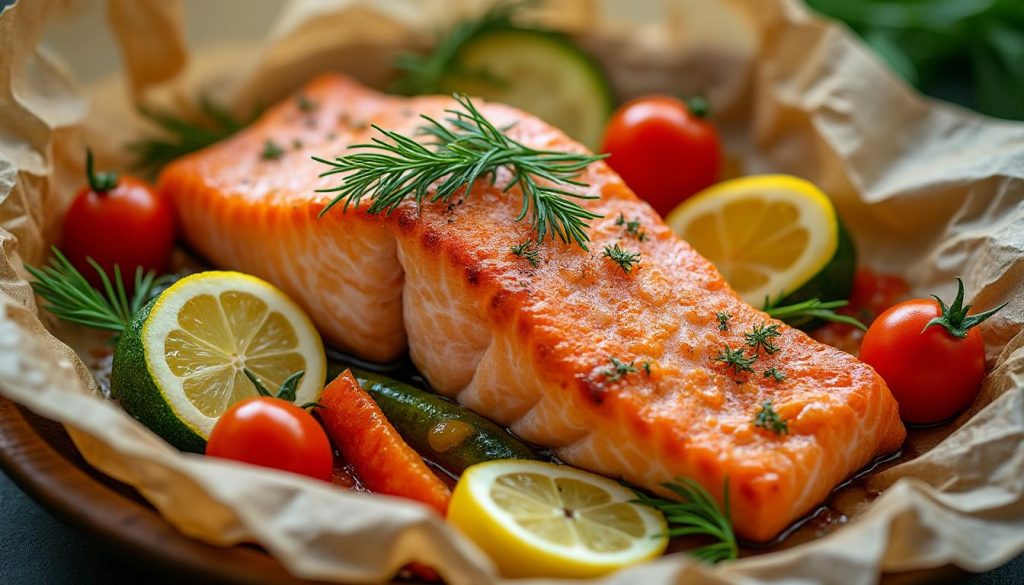 découvrez comment préparer un saumon en papillote savoureux et facile à réaliser grâce à notre guide étape par étape, pour un repas gourmand et sain.