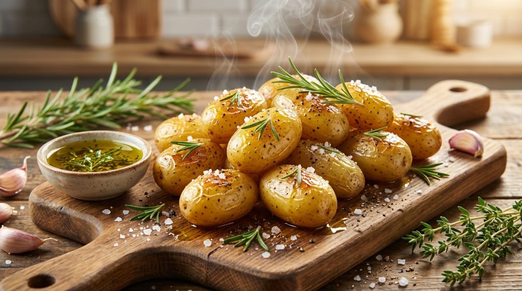 découvrez nos astuces pour réussir la cuisson parfaite des pommes de terre grenaille au four, croustillantes à l'extérieur et fondantes à l'intérieur.