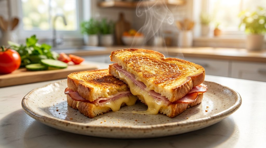 apprenez à préparer facilement un délicieux croque monsieur maison grâce à notre recette simple et rapide, parfaite pour un repas savoureux à tout moment.