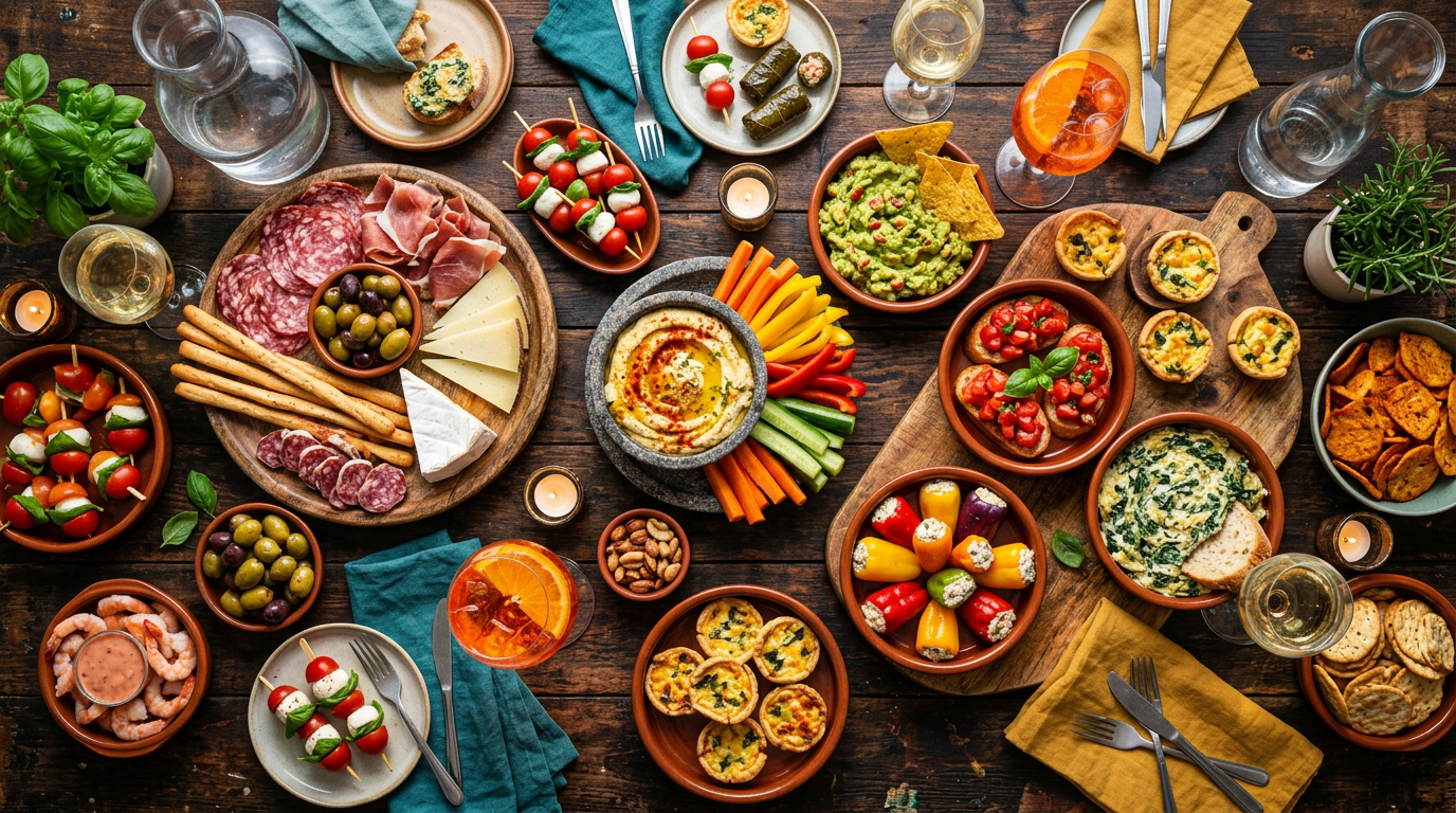 découvrez nos recettes faciles et rapides pour un apéritif dinatoire à préparer à l'avance, idéal pour recevoir sans stress et régaler vos invités.