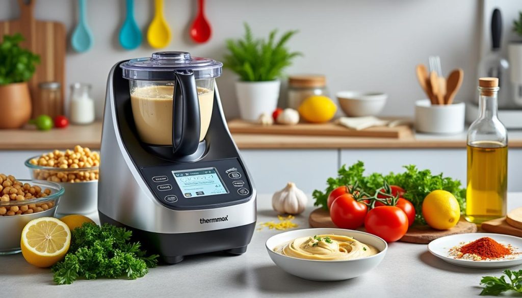 découvrez comment préparer un houmous parfait et crémeux avec votre thermomix grâce à notre guide étape par étape, simple et rapide.