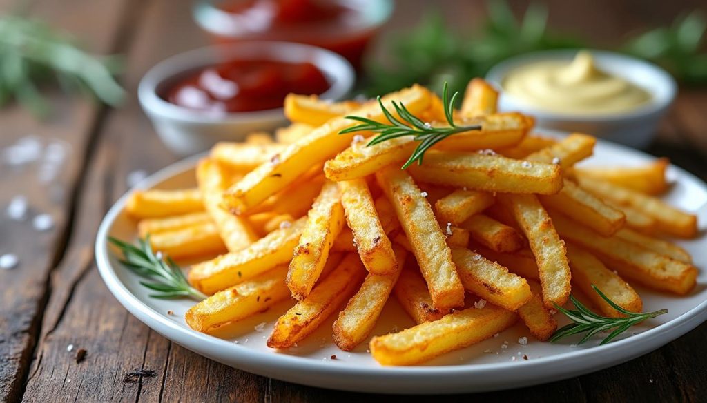 découvrez nos astuces simples pour réussir des frites maison croustillantes à l'extérieur et savoureuses à l'intérieur. apprenez les techniques de cuisson parfaites pour régaler toute la famille.
