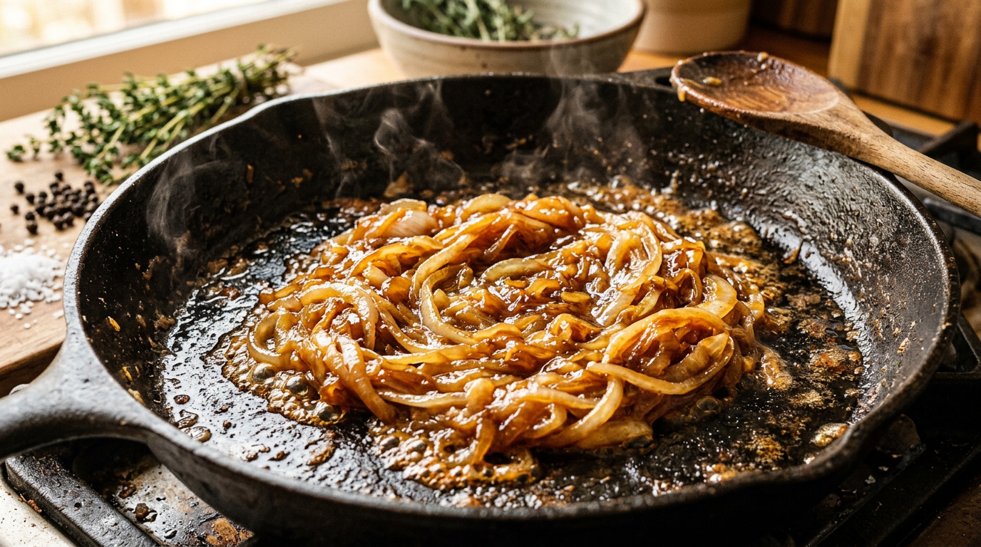 découvrez nos astuces simples et efficaces pour réussir des oignons caramélisés parfaitement sucrés et fondants à chaque fois. sublimez vos plats avec cette recette incontournable !