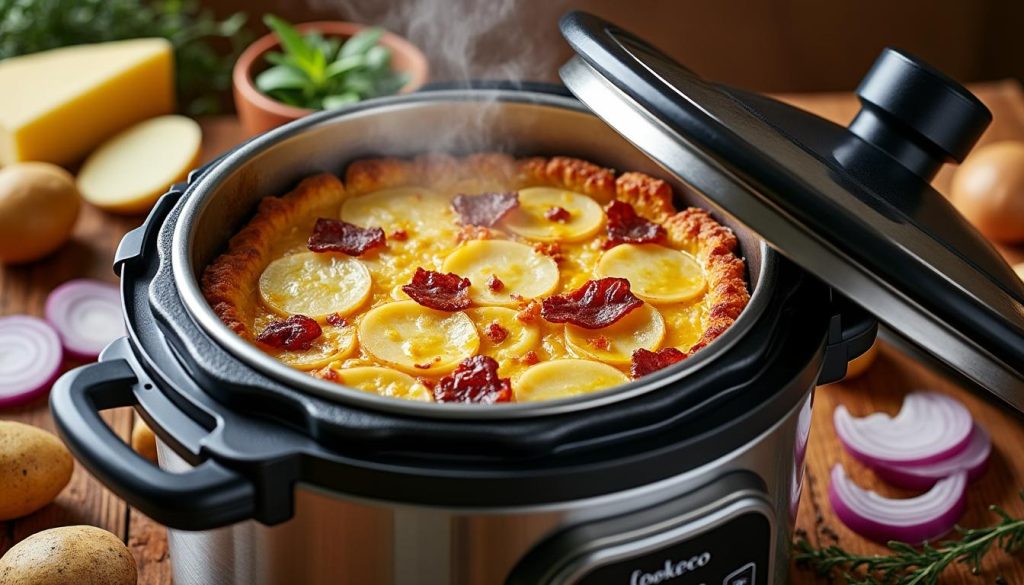 découvrez comment préparer une tartiflette savoureuse et rapide avec votre cookeo grâce à notre guide simple et efficace.