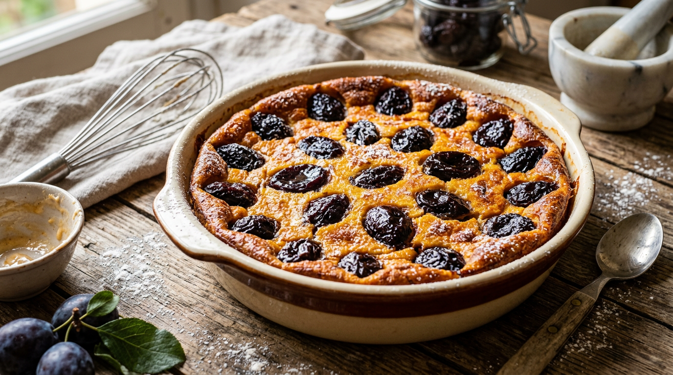 découvrez notre recette traditionnelle du far aux pruneaux, accompagnée d'astuces simples pour réussir ce délicieux dessert breton à coup sûr.
