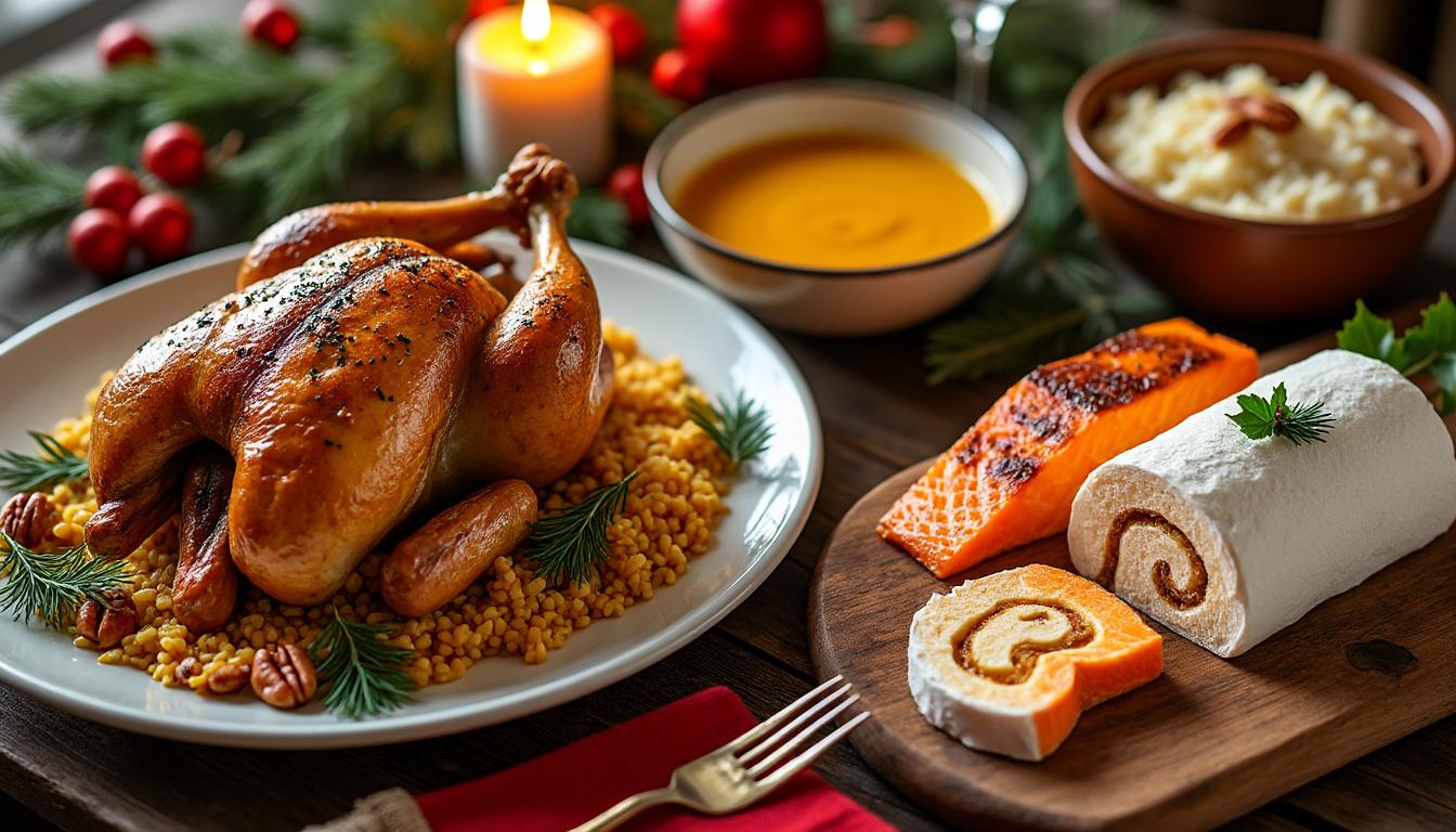 découvrez des idées simples et originales pour un menu de noël gourmand et festif. recettes faciles à préparer pour régaler vos invités en toute convivialité.