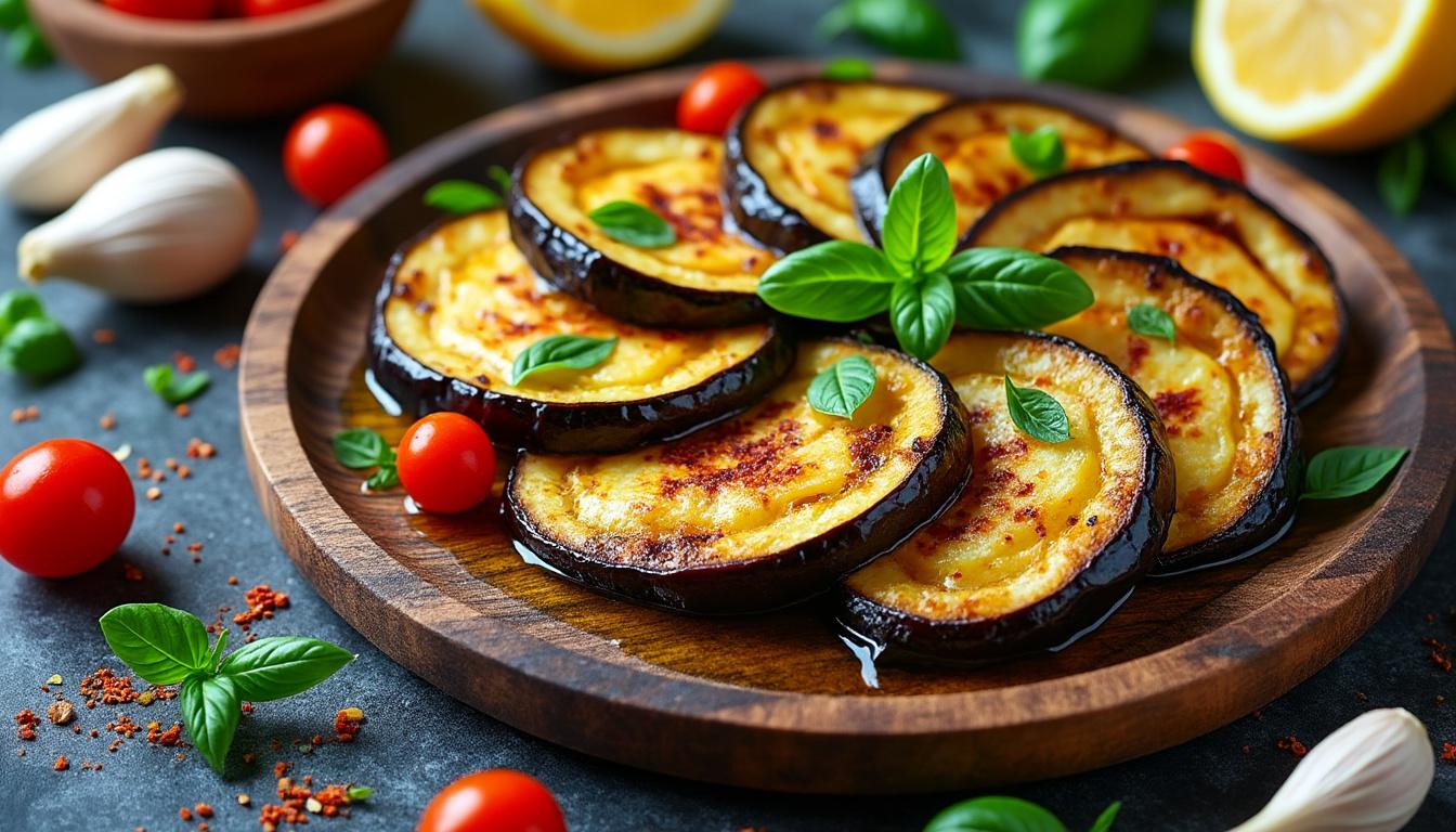 découvrez nos astuces et idées pour réussir une délicieuse recette d'aubergine au four, savoureuse et facile à préparer.