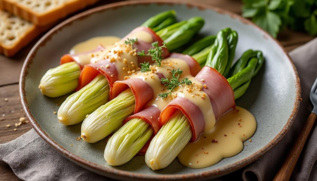 découvrez une recette facile et rapide pour préparer des endives au jambon délicieuses, parfaites pour un repas savoureux et réconfortant.