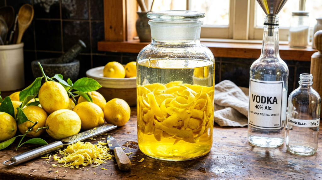 découvrez notre recette de limoncello maison facile à réaliser pour un apéritif authentique et rafraîchissant. suivez notre guide pas à pas pour réussir votre digestif italien traditionnel.