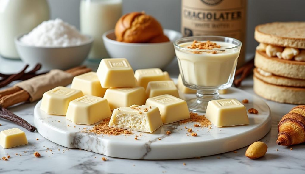 découvrez tout sur le chocolat blanc : son histoire fascinante, sa composition unique et ses différentes utilisations en cuisine.