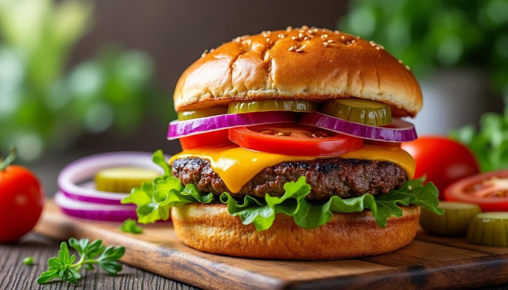 découvrez nos astuces pour réussir une recette de burger maison savoureuse, avec des ingrédients frais et des conseils de cuisson pour un goût parfait à chaque fois.