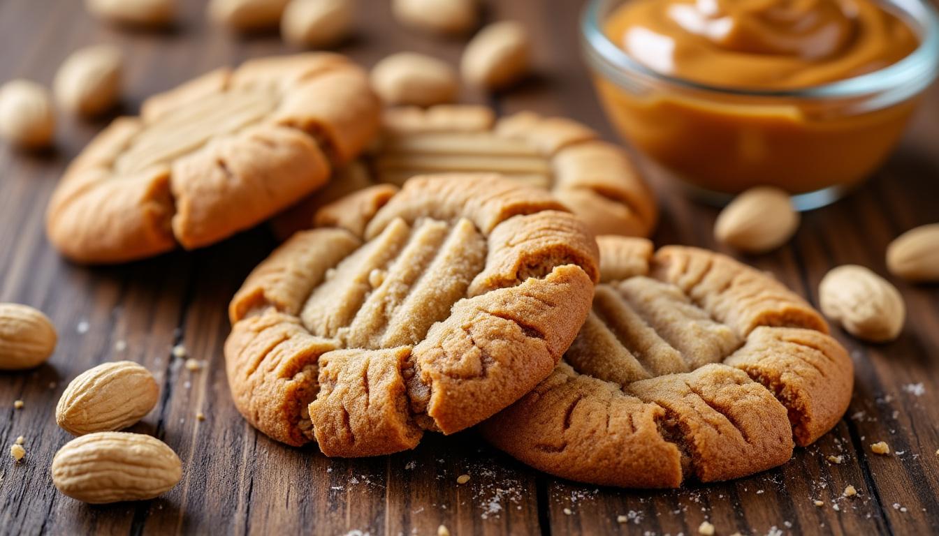 découvrez une recette simple et rapide pour préparer des cookies au beurre de cacahuète croustillants, parfaits pour toutes les envies gourmandes.