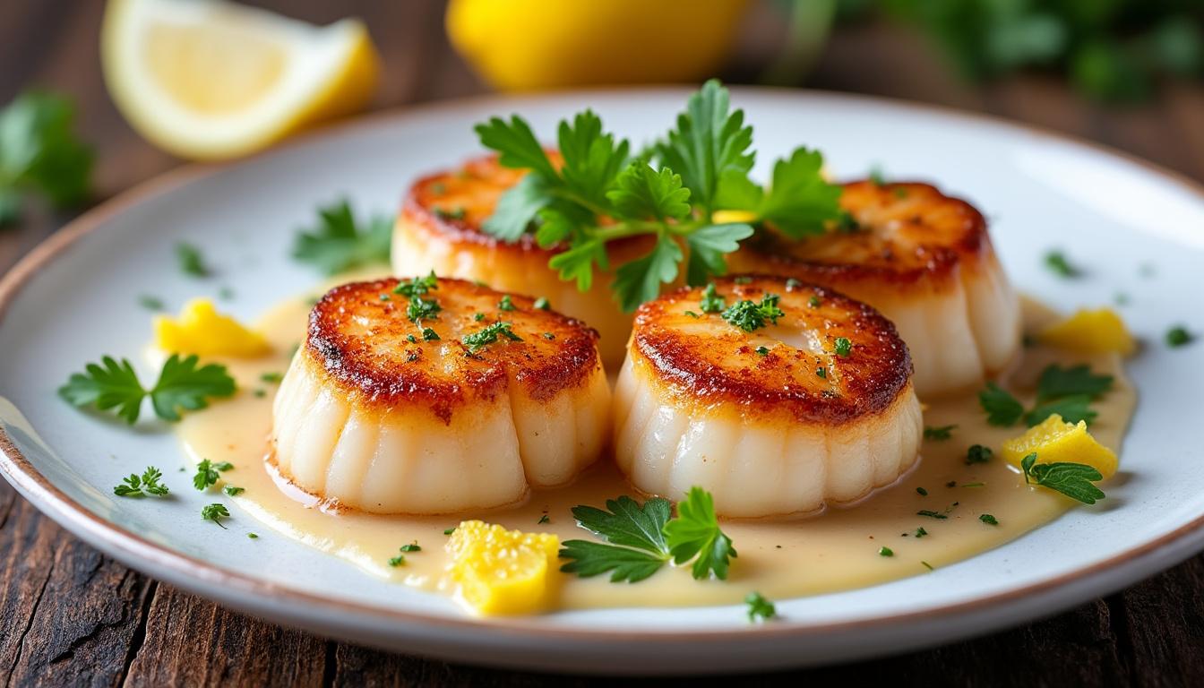 découvrez notre recette simple et savoureuse de noix de saint-jacques à la crème, idéale pour un repas gourmand et raffiné en toute simplicité.