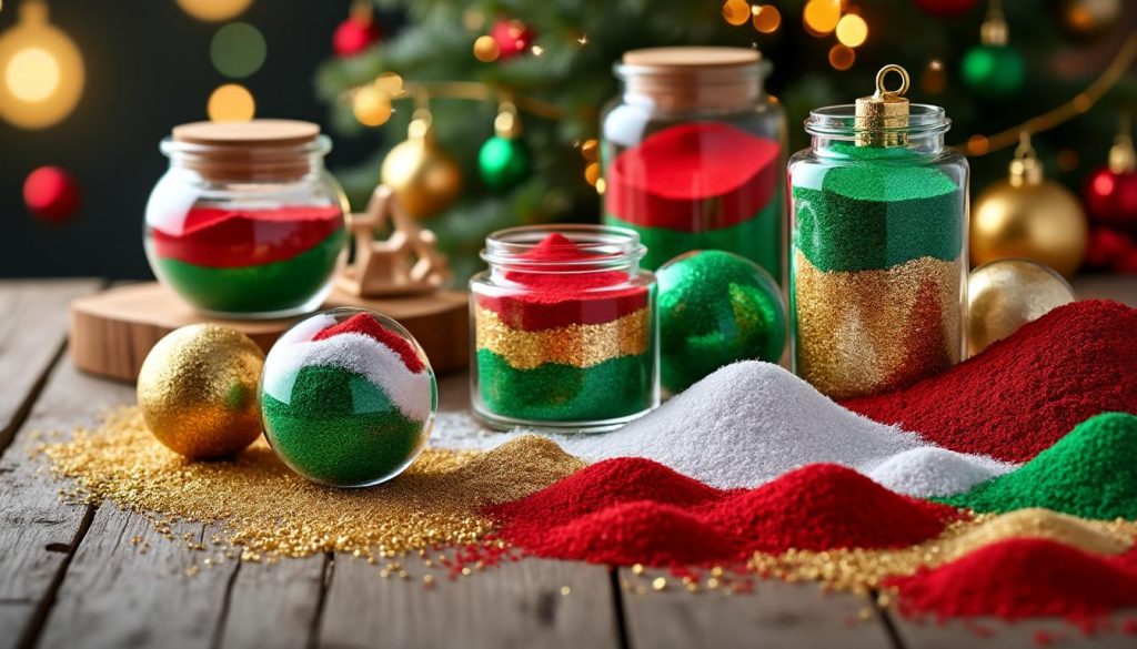 découvrez tout sur le sable de noël, ses couleurs, textures et comment l'utiliser pour créer des décorations festives originales et élégantes.