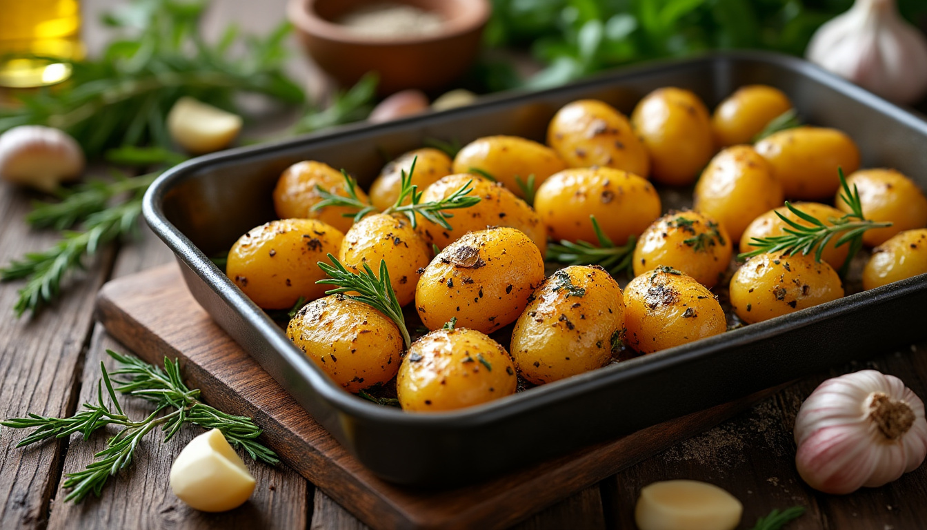 découvrez nos conseils pour réussir parfaitement la cuisson des pommes grenailles au four, croustillantes à l'extérieur et fondantes à l'intérieur.