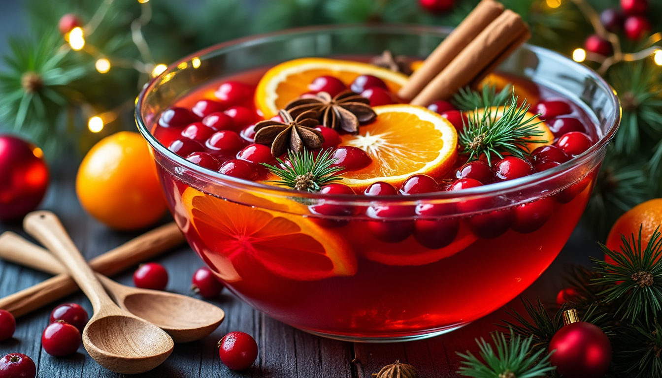 découvrez notre recette facile de punch de noël ainsi que des astuces pour préparer une boisson festive délicieuse et conviviale, parfaite pour vos fêtes de fin d'année.