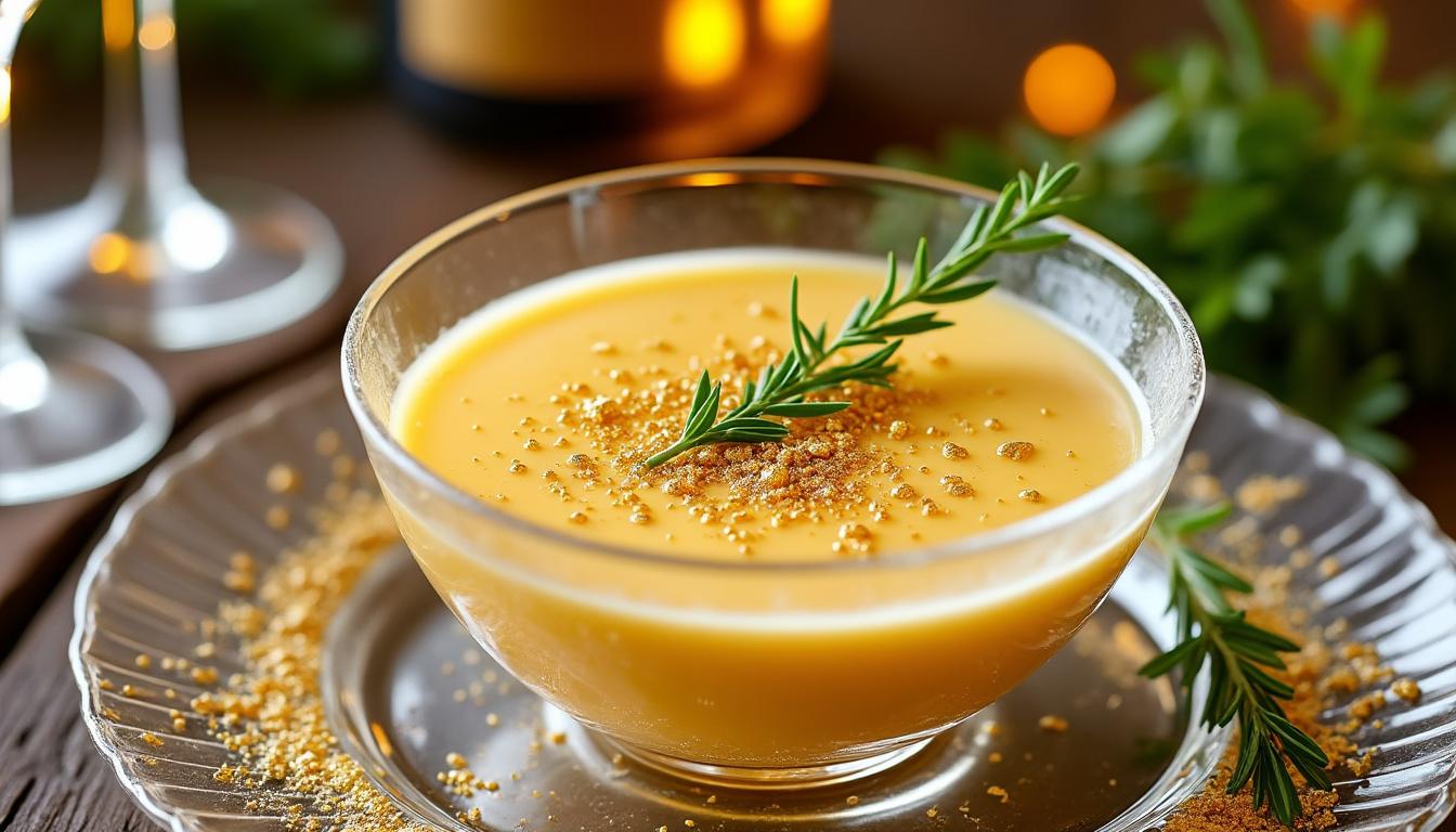 découvrez notre recette facile de soupe de champagne, parfaite pour un apéritif raffiné et festif. un mélange léger et élégant à savourer entre amis.