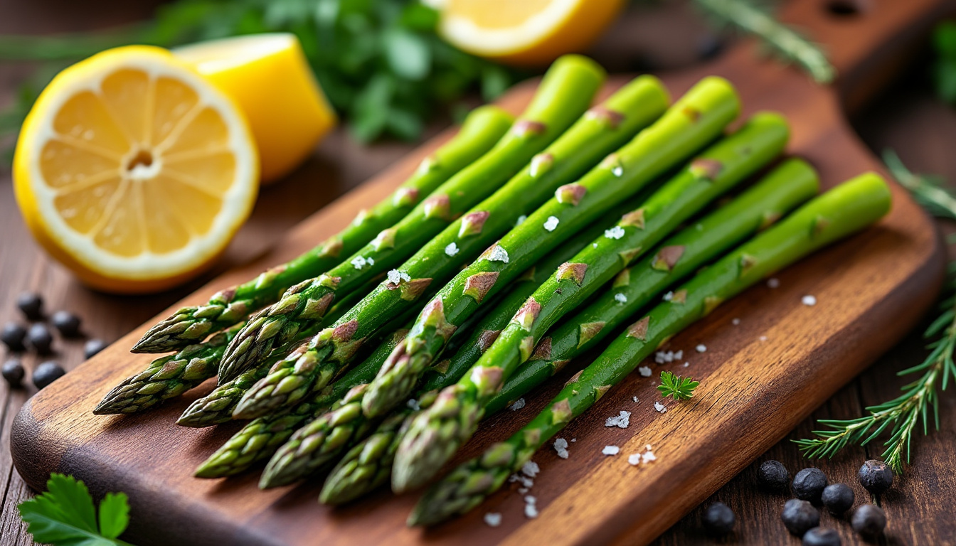 découvrez nos astuces pour réussir la cuisson des asperges vertes et préparer un plat savoureux qui ravira vos papilles.