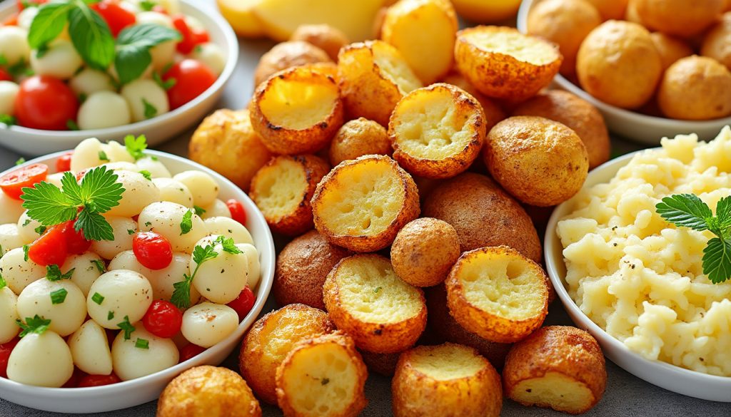 découvrez des recettes faciles et savoureuses à base de pommes de terre, parfaites pour toutes les occasions. idées simples pour cuisiner ce légume polyvalent et gourmand.