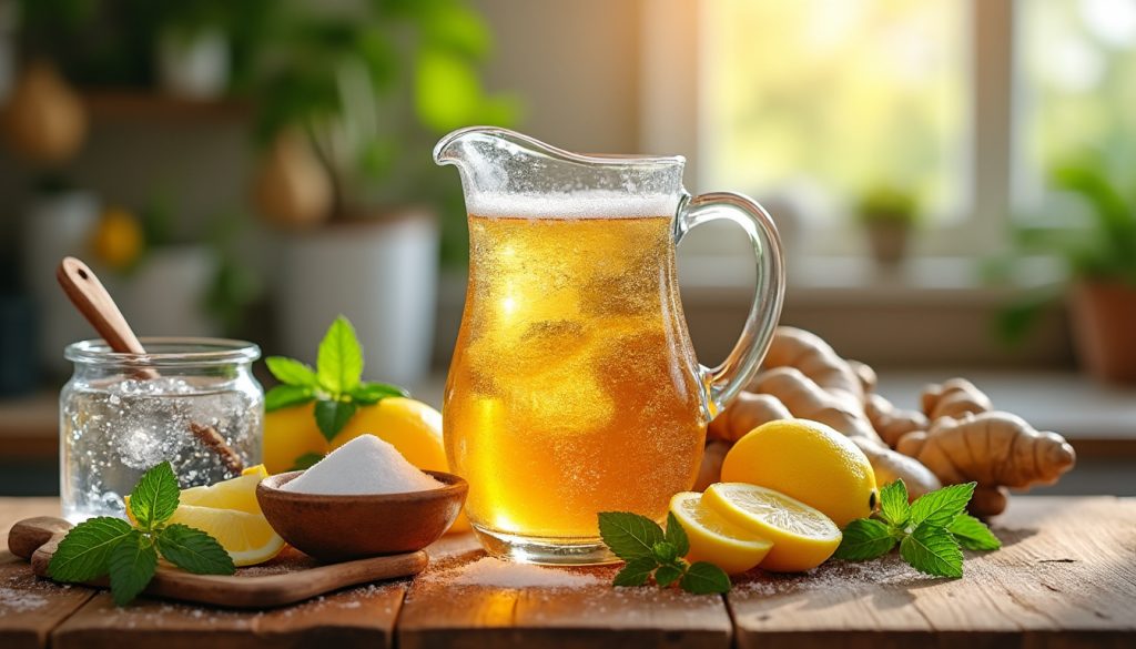 découvrez comment préparer une ginger beer maison délicieuse et facile avec notre guide simple. apprenez les étapes pour une boisson pétillante et savoureuse à base de gingembre.