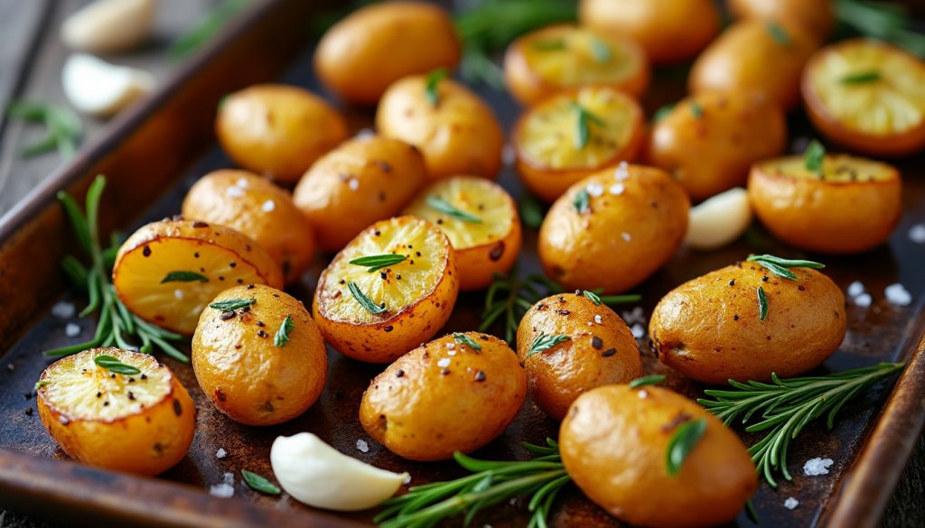 découvrez comment préparer facilement une délicieuse recette de pommes de terre grenaille au four, simple et rapide à réaliser pour un accompagnement savoureux.