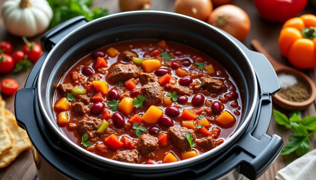 découvrez comment préparer un chili con carne savoureux et facile avec votre cookeo grâce à notre guide étape par étape.