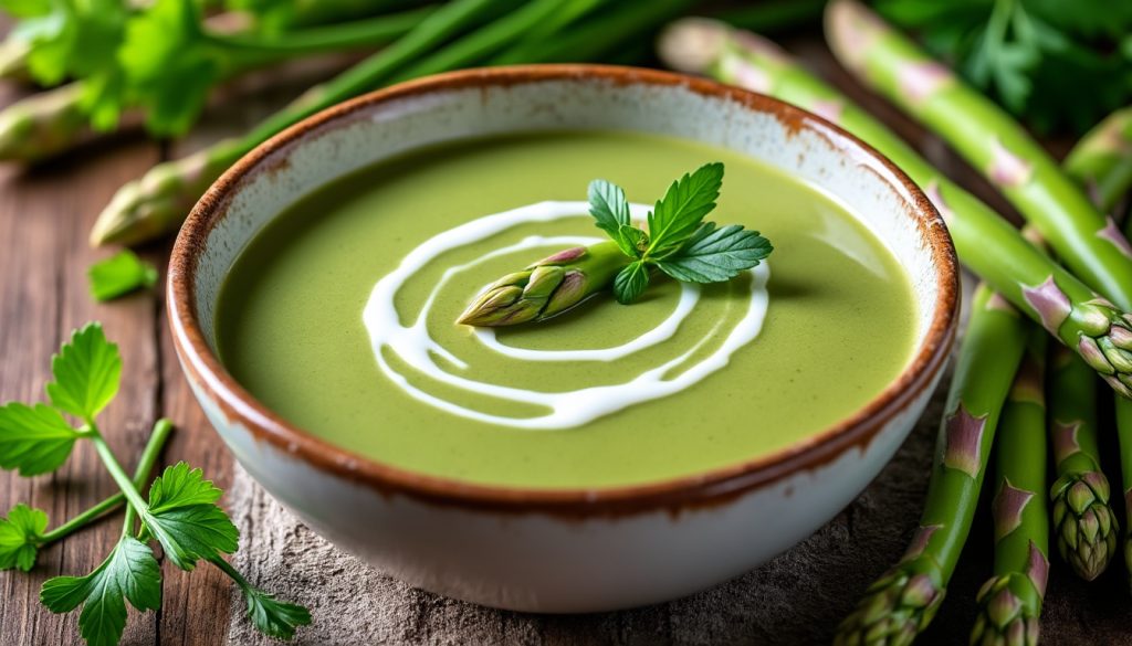 découvrez nos astuces pour réussir un velouté d'asperges onctueux et savoureux, parfait pour une entrée raffinée et pleine de fraîcheur.