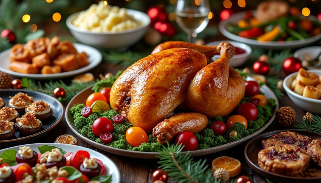 découvrez des idées de recettes traditionnelles et originales pour un menu de noël réussi, alliant saveurs classiques et innovations gourmandes pour un repas inoubliable.