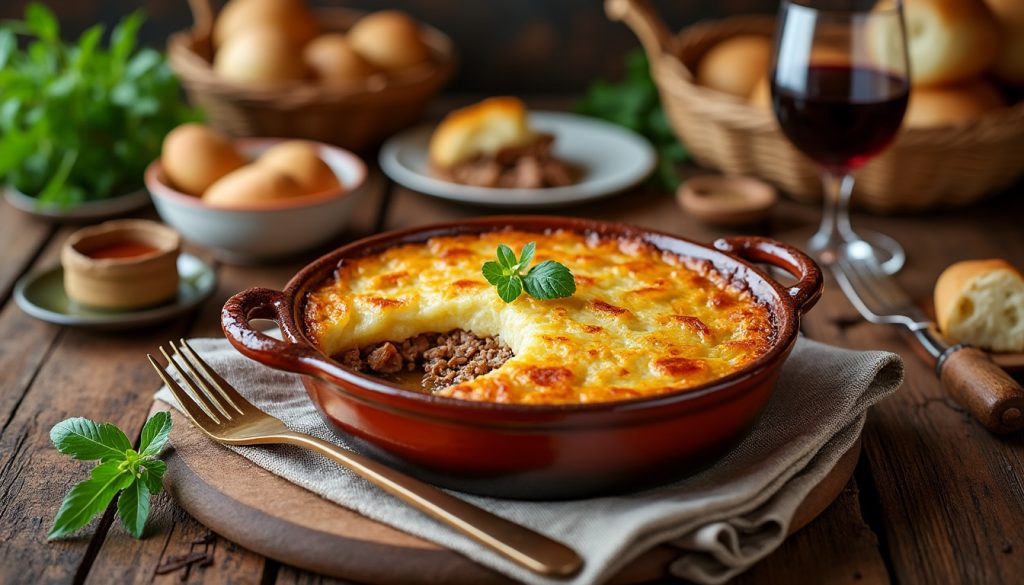découvrez la recette traditionnelle du parmentier de canard grand-mère, un plat savoureux et convivial idéal pour partager un repas chaleureux en famille ou entre amis.