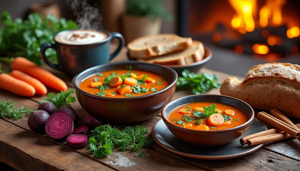 découvrez nos recettes faciles et savoureuses pour réussir les meilleurs plats d'hiver et vous réchauffer en famille ou entre amis.