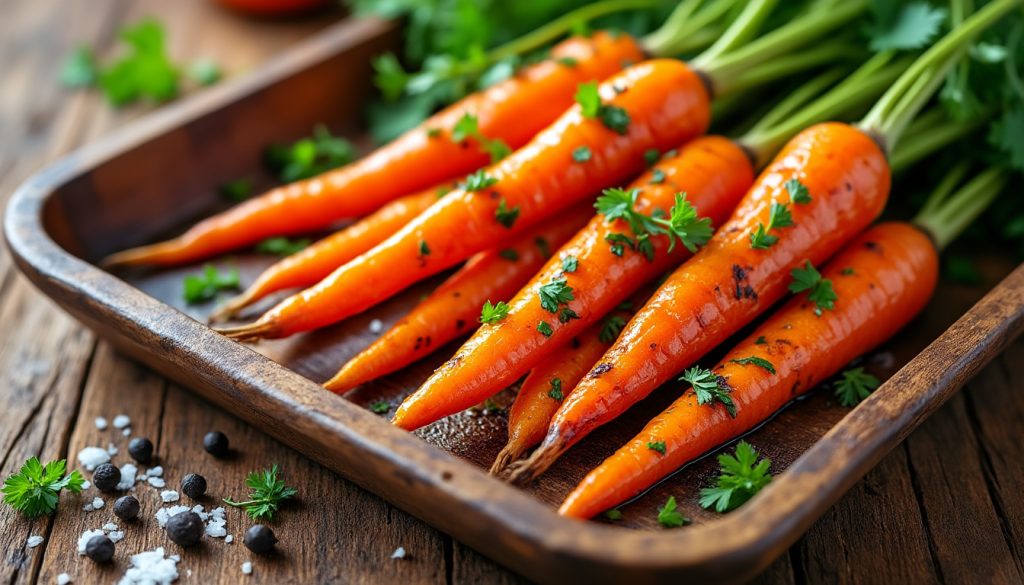 découvrez comment préparer des carottes rôties savoureuses et faciles avec notre guide simple. astuces et recettes pour un accompagnement délicieux et croquant à chaque fois.