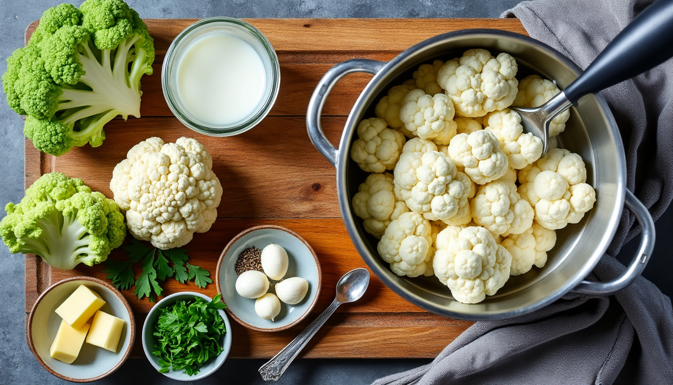 découvrez notre guide pour préparer une purée de chou-fleur onctueuse et savoureuse, parfaite pour accompagner vos plats avec douceur et légèreté.