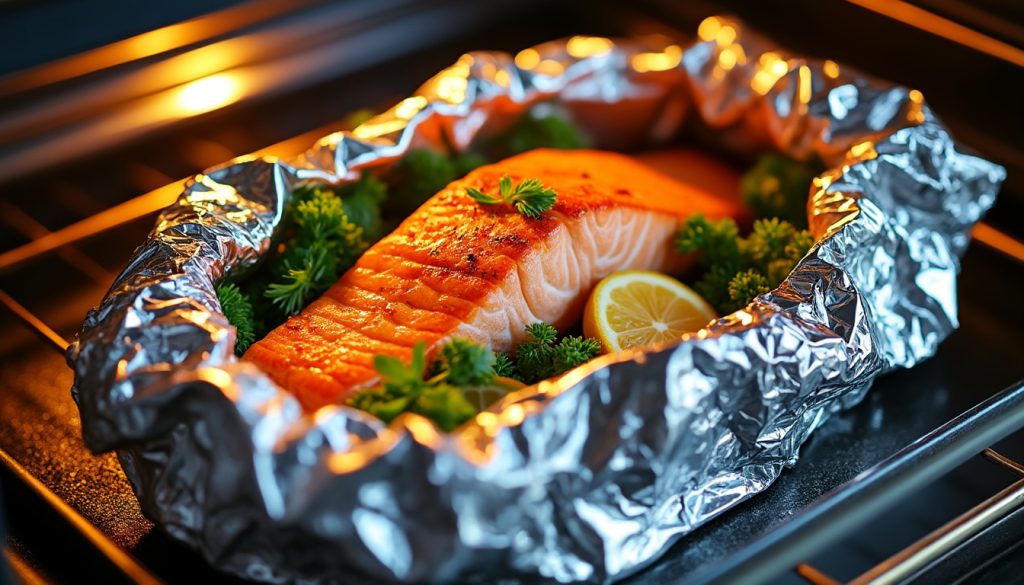 découvrez comment réussir un saumon en papillote avec du four aluminium grâce à notre guide simple et efficace pour une cuisson savoureuse et saine.