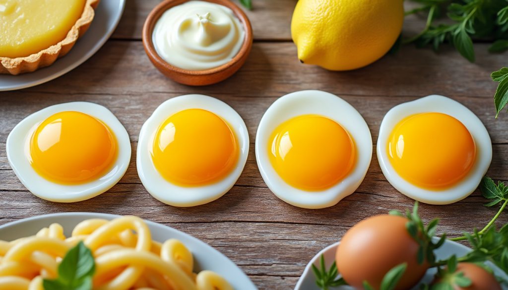 découvrez des idées simples et savoureuses pour utiliser 4 jaunes d'œufs dans vos recettes. astuces gourmandes et faciles à réaliser pour ne rien gâcher en cuisine.