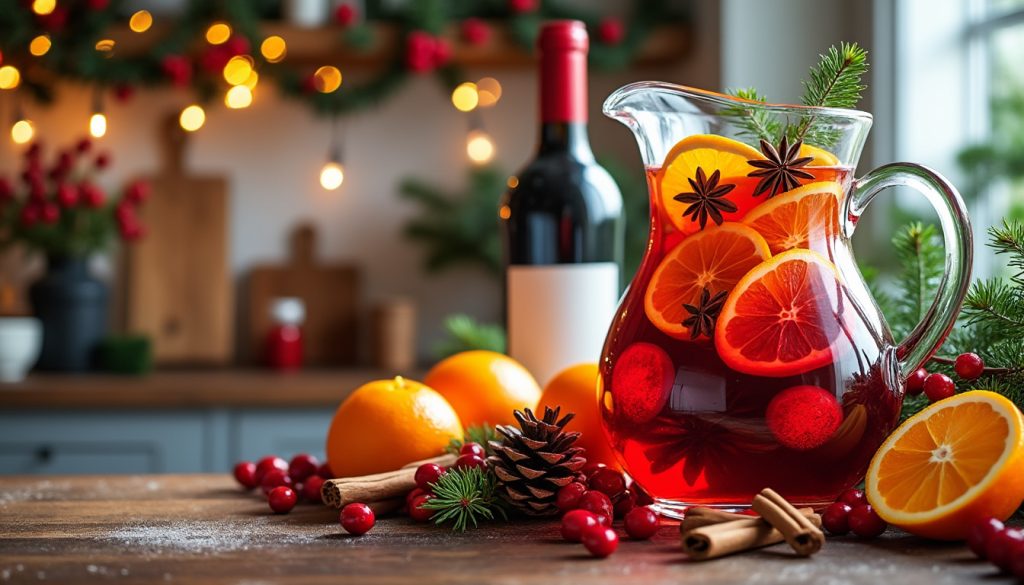 découvrez comment préparer une délicieuse sangria de noël pour régaler vos invités et apporter une touche festive et fruitée à vos fêtes de fin d'année.