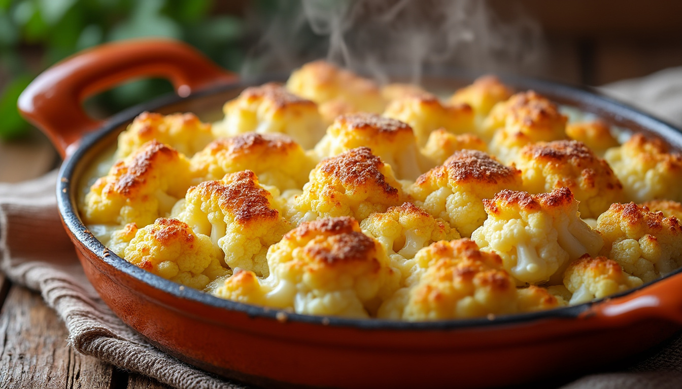 découvrez nos astuces pour réussir un chou-fleur au gratin savoureux, fondant et parfaitement doré, idéal pour un repas gourmand et convivial.
