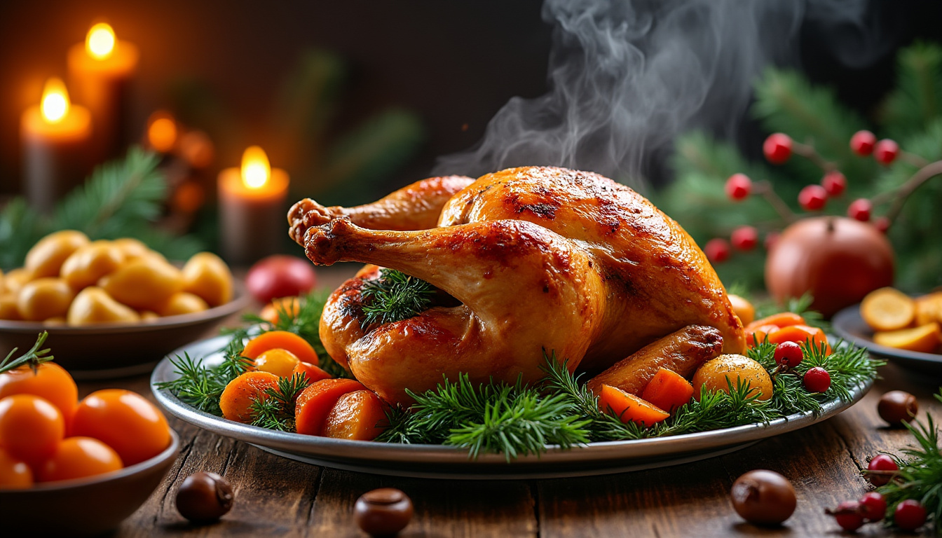 découvrez notre recette de chapon de noël pour un plat savoureux et festif, parfait pour régaler vos proches lors des fêtes de fin d'année.