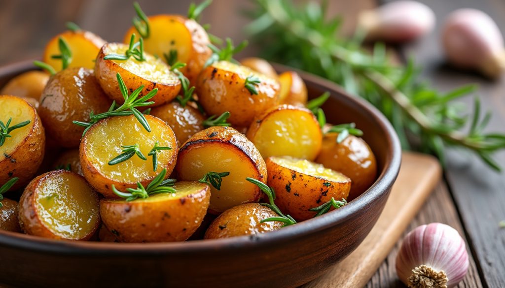découvrez une recette simple et savoureuse de pommes de terre grenaille au four, parfaite pour un accompagnement croustillant et parfumé en toute simplicité.