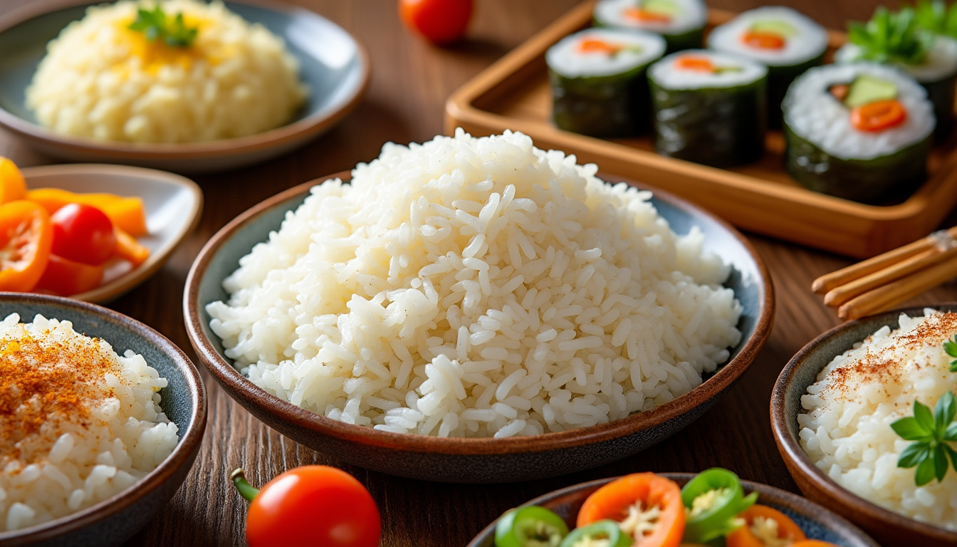 découvrez tout sur le riz rond : ses caractéristiques, ses bienfaits et comment l'utiliser dans vos recettes culinaires pour des plats savoureux et authentiques.